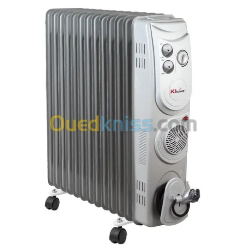 bain de huile 13 element 2500w kitchef 
