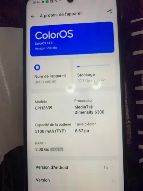 Oppo A80 5g