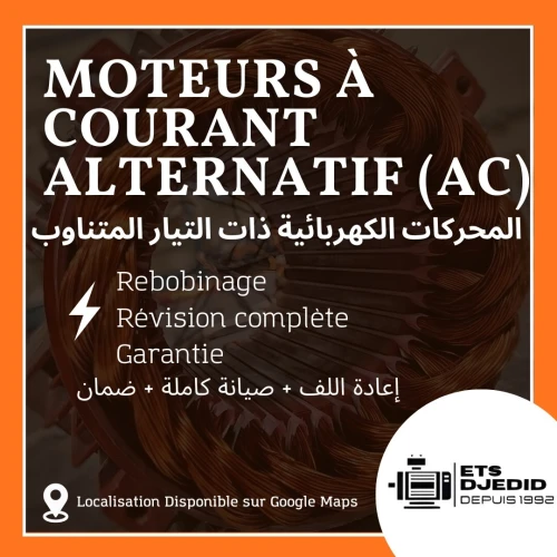 Atelier Bobinage et Réparation Moteurs Électriques