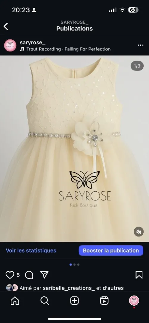 Robes mariage fillettes 