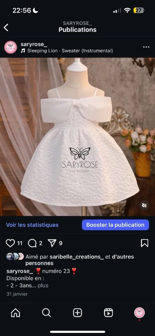 Robes mariage fillettes 