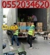نقل واالترحيل الاثاث والتركيب و التفكيك باسعار معقولة  TRANSPORT DÉMÉNAGEMENT 