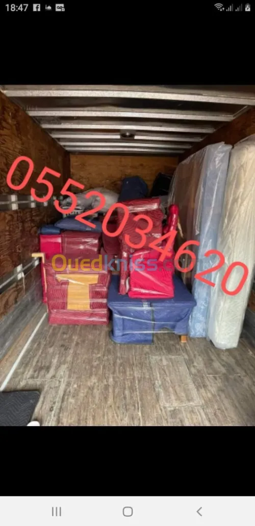 DÉMÉNAGEMENT MANUTENTION TRANSPORT %