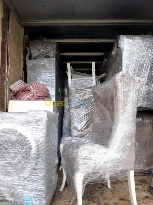 نقل واالترحيل الاثاث والتركيب و التفكيك باسعار معقولة  TRANSPORT DÉMÉNAGEMENT 
