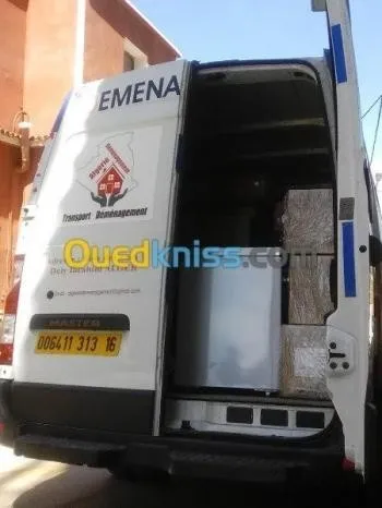 TRANSPORT ET DÉMÉNAGEMENT DES MEUBLES نقل واالترحيل الاثاث @