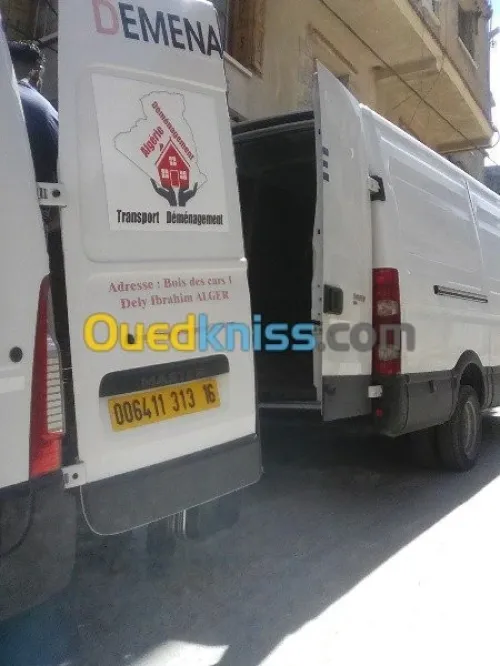 نقل و الترحيل والتفكيك الاثاث TRANSPORT DÉMÉNAGEMENT TOUT DISTANCE 