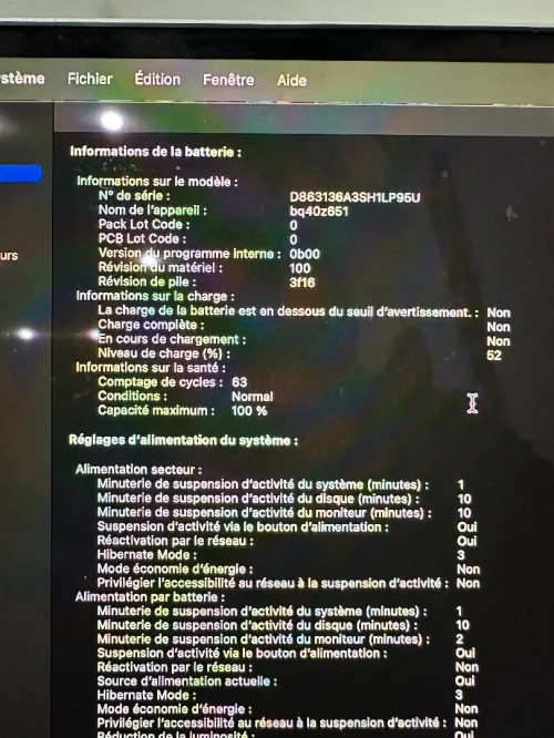 MacBook Air (2023) M2 15 pouces