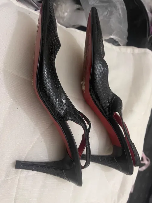 Escarpins soirée cuir noir