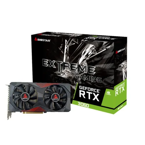 PC GAMER / RYZEN 5 5500 - RAM 16GO - SSD 256GO - BIOSTAR RTX 3060 12GO