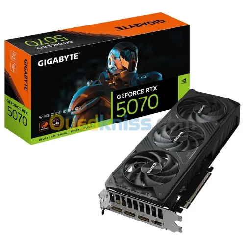 CARTE GRAPHIQUE GIGABYTE RTX 5070 WINDFORCE OC SFF 12GO
