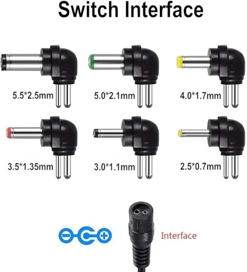 UNIVERSEL CHARGEUR 30W & 12W (3V-4.5V-5V-6V-7.5-9V-12V)