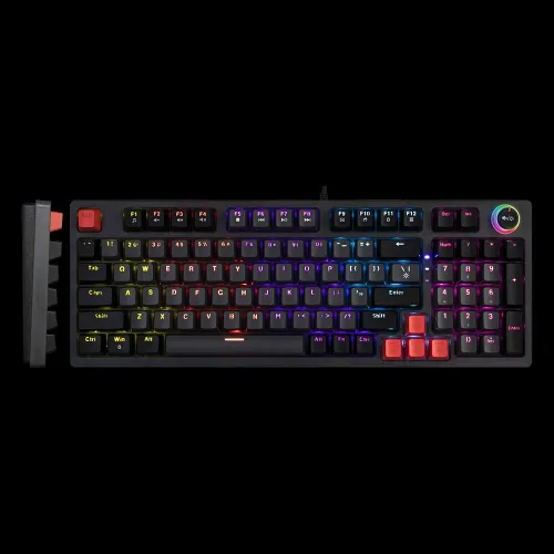 COMBO CLAVIER SOURIS GAMING JEDEL CKL114 MECANIQUE BLEU SWITCH