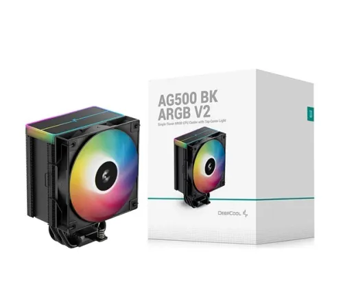 AIR COOLING DEEPCOOL AG500 ARGB V2 BLACK