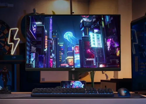 ECRAN ASUS ROG STRIX XG27UCG - 27" - 1MS - 320HZ - IPS - 4K UHD - AJUSTABLE