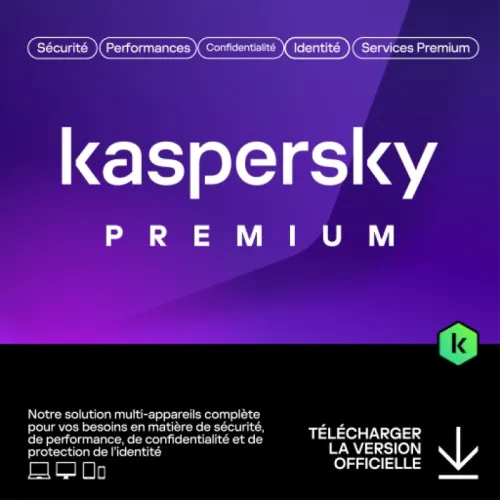ANTIVIRUS KASPERSKY PREMIUM 3 APPAREIL TOTAL SECURITY VPN