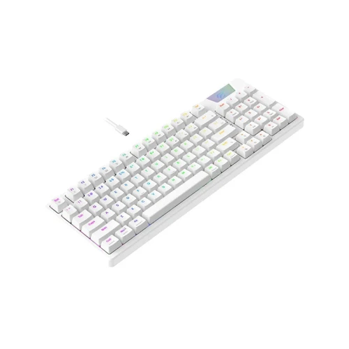 CLAVIER HAVIT GAMENOTE KB885L RGB MECANIQUE WHITE