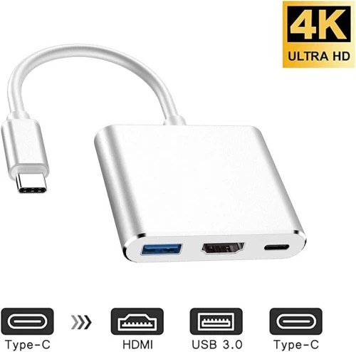 ADAPTATEUR TYPE C TO HDMI TO USB3.0