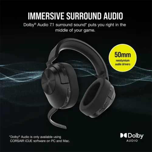 CASQUE CORSAIR HS55 WIRELESS - BLUETOOTH