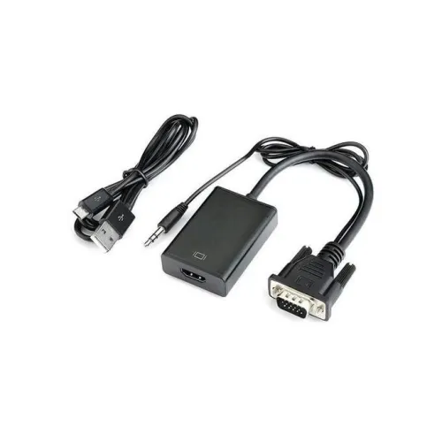 ADAPTATEUR VGA TO HDMI + AUDIO