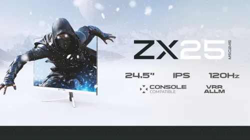 ECRAN MATOS ZX25 FHD - 1MS - 120HZ - IPS - 24" - (Compatible Playstation 5/Series S/X)