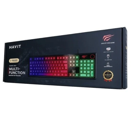 CLAVIER HAVIT GAMENOTE KB26L SEMI MECANIQUE