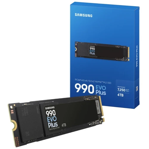 SSD SAMSUNG 990 EVO PLUS 4TO NVME 7250MBs