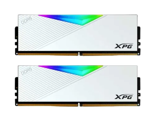 RAM XPG 64GO 2X32GO 6400MHZ LANCER RGB CL32 WHITE