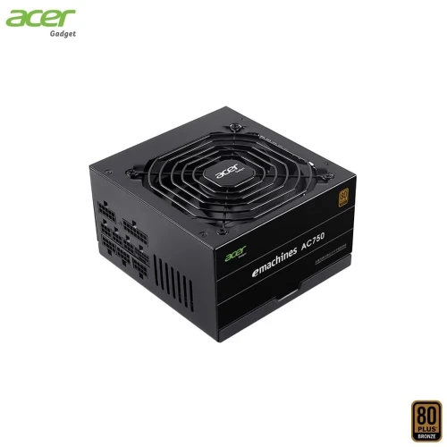 ALIMENTATION ACER 750W AC750 80PLUS BRONZE FULL MODULAIRE BLACK