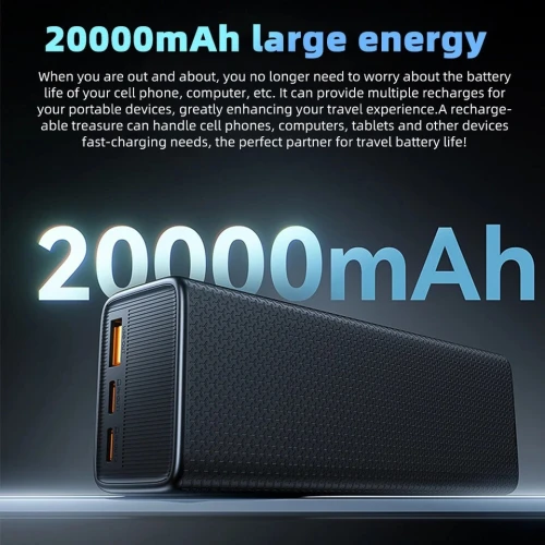 POWER BANK SUPER FAST CHARGE 20000MAH PD 100W