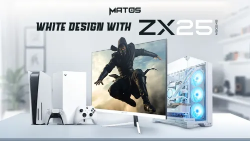 ECRAN MATOS ZX25 FHD - 1MS - 120HZ - IPS - 24" - (Compatible Playstation 5/Series S/X)