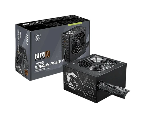 ALIMENTATION MSI MAG A650BN PCIE5 II 80PLUS BRONZE ATX3.1 650W