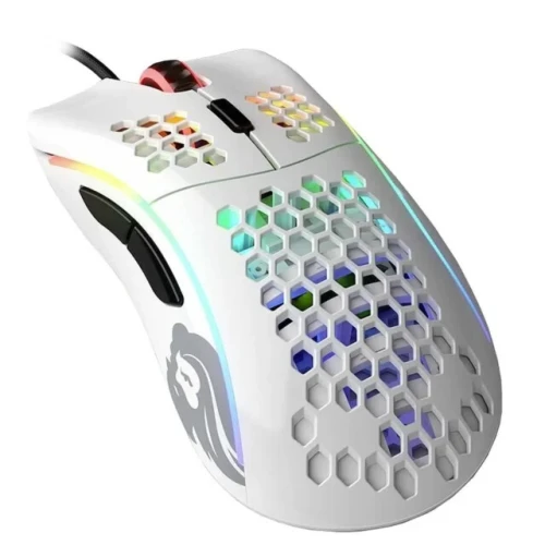 SOURIS GLORIUS GAMING MODEL D GLOSSY WHITE