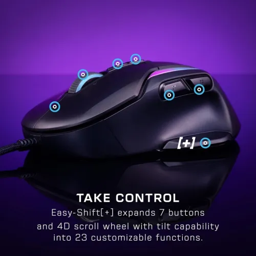 SOURIS GAMING TURTLE BEACH KONE II RGB 26000dpi