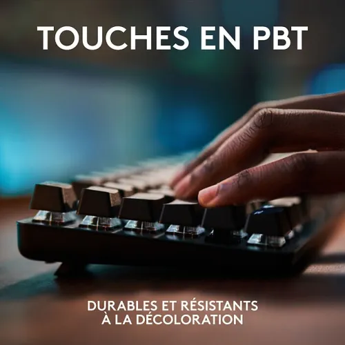 CLAVIER LOGITECH G413 TKL SE SWITCH MECANIQUE TACTILE