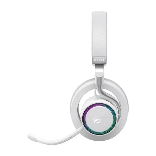 CASQUE HAVIT GAMENOTE FUXI H8 RGB WHITE