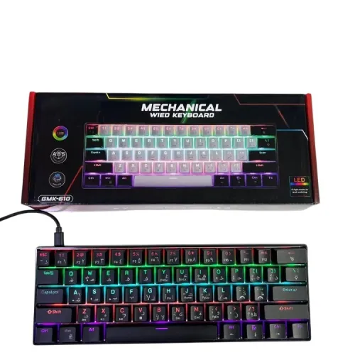 CLAVIER MECANIQUE GMK-610 BLEU SWITCH BLACK