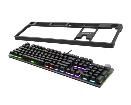 CLAVIER MSI FORGE GK320 RGB MECANIQUE RED SWITCH