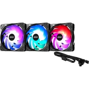 PACK VENTILO MSI MAG MAX F12A 3 FAN ARGB