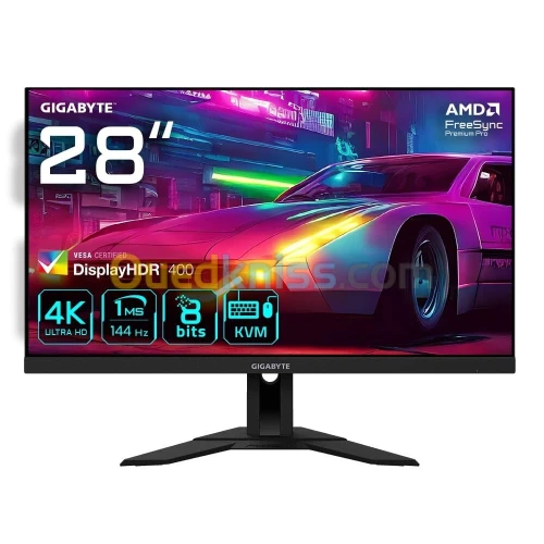 ECRAN GIGABYTE M28U GAMING UHD 1MS 144HZ IPS 4K 28"