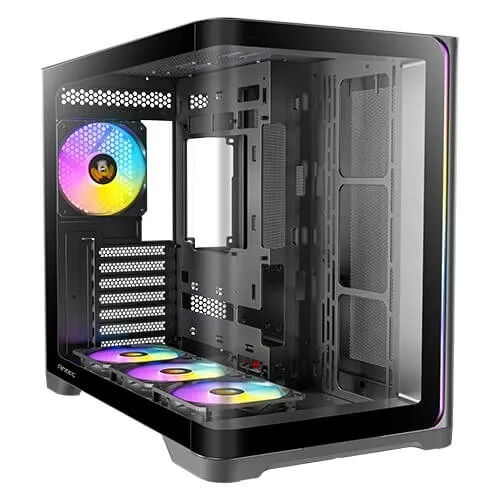 BOITIER ANTEC C5 CURVE ARGB BLACK