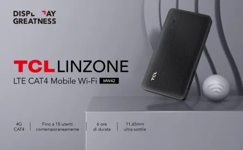 ROUTER 4G LTE MOBILE WIFI TCL LINKZONE MW42V