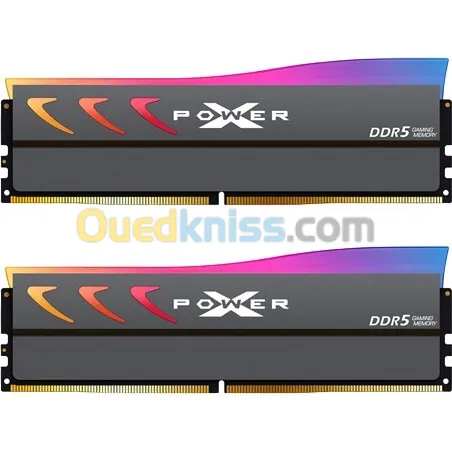 RAM SILICON POWER 64GO 2X32GO 6000MHZ XPOWER STORM RGB