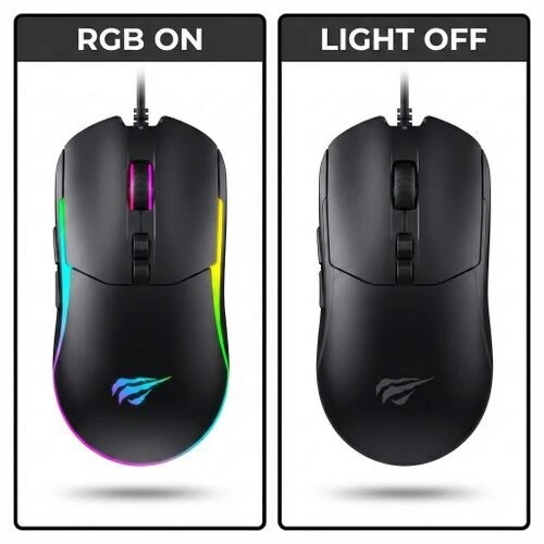SOURIS HAVIT GAMENOTE MS1020WB RGB TRI-MODE