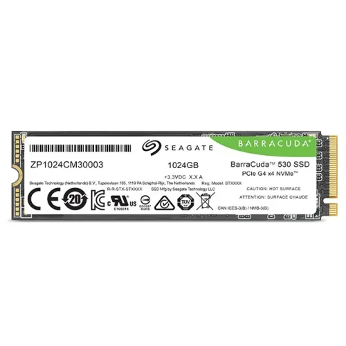 SSD M.2 NVME SEAGATE BARRACUDA 530 1024GO GEN4 7400MB/s
