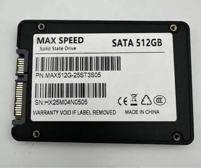 SSD 2.5" MAX SPEED 512GO SATA