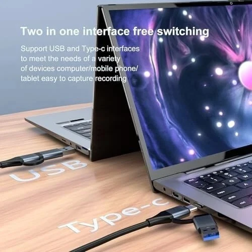 VIDEO CAPTURE HDMI TO USB-C USB3.0 4K 30Hz