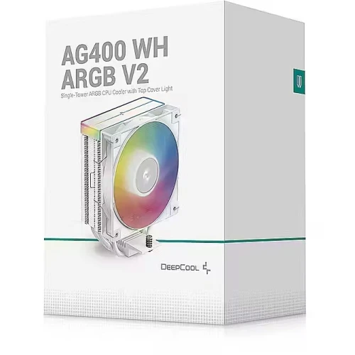 AIR COOLING DEEPCOOL AG400 ARGB V2 WHITE