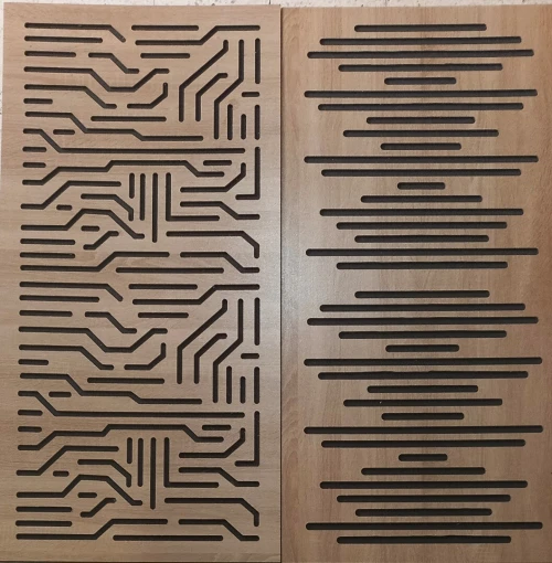 Panneaux acoustiques diffuseurs