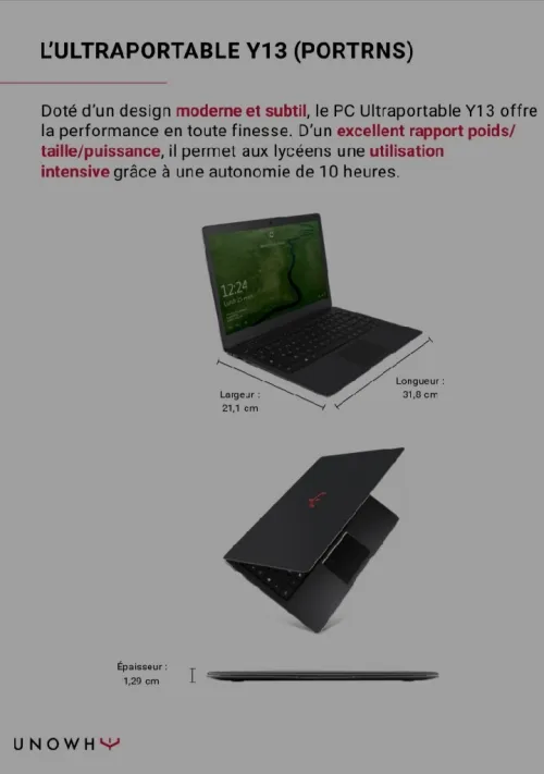 Pc Unoway 2020 Y13 2020.  