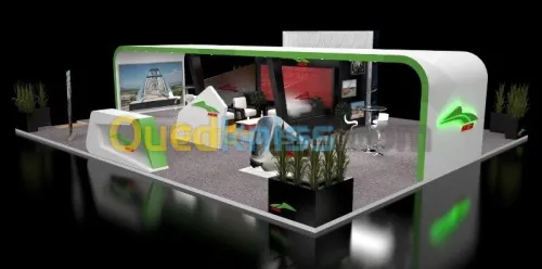 stands d'exposition et conception graphique impression & publicité